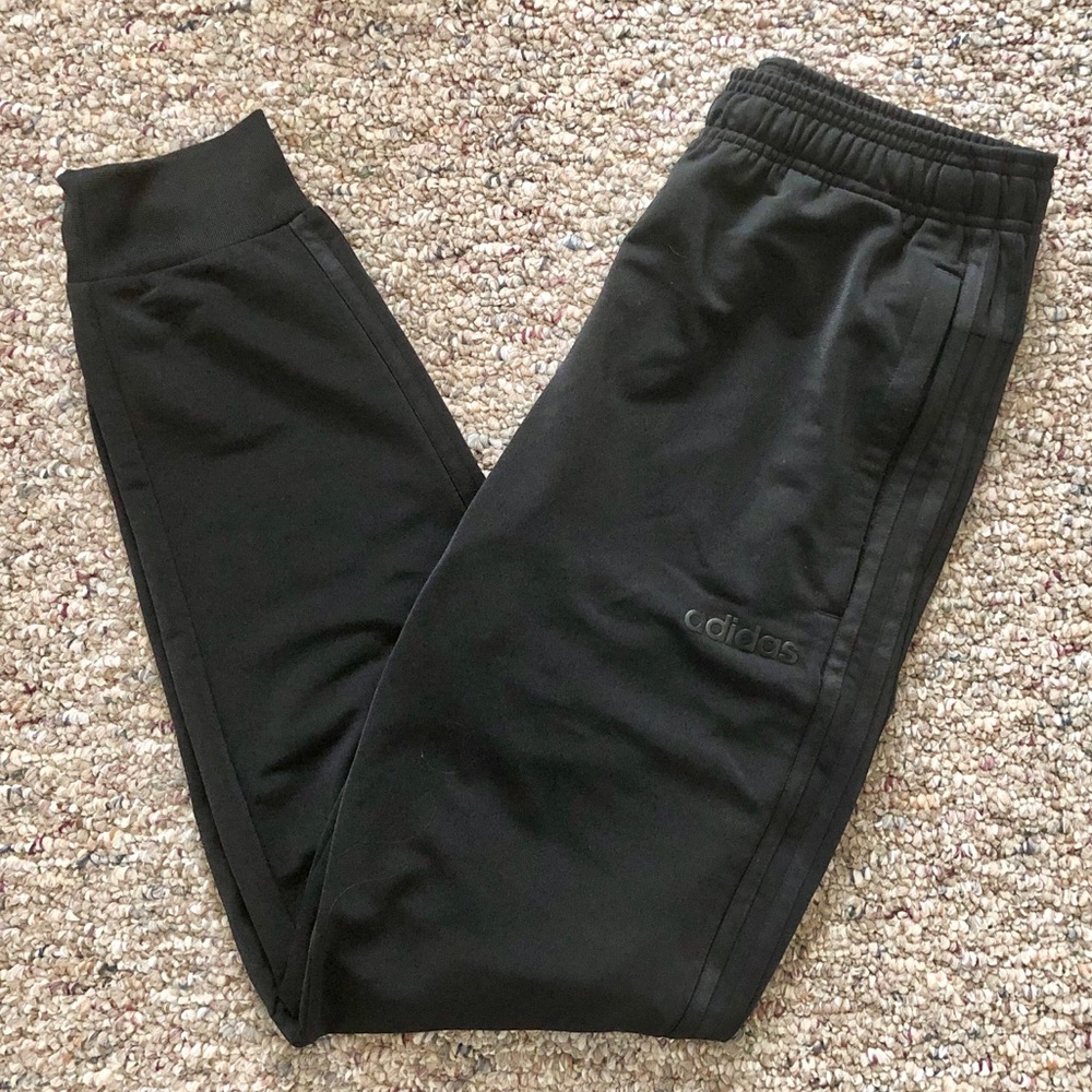NWOT Adidas 3 Stripes Tapered Tricot Pants